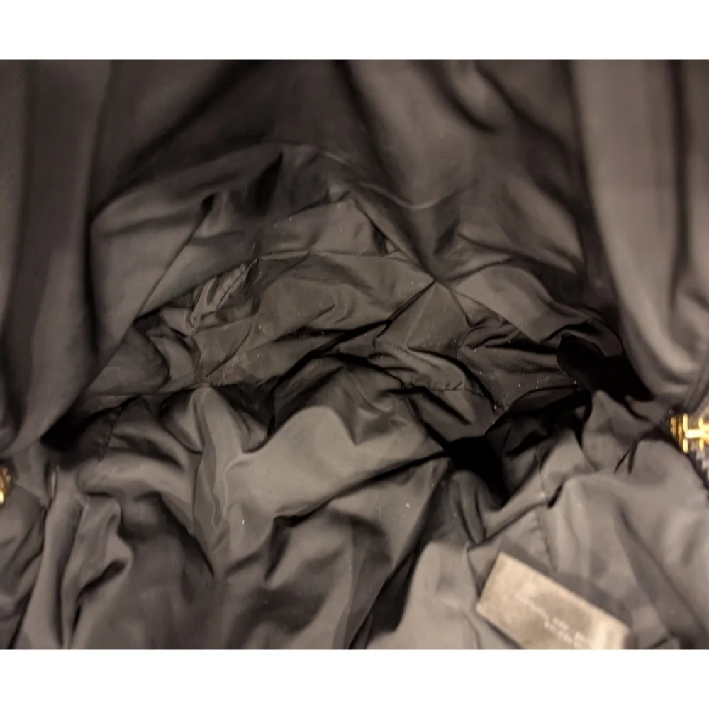 Marc Jacobs Black Quilted Nylon Backpack